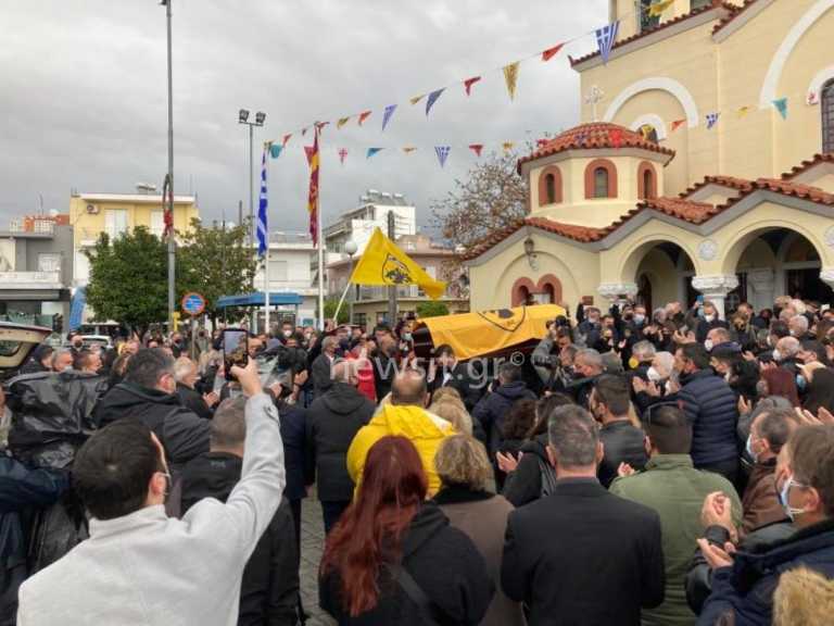 Κηδεία Στέλιου Σεραφείδη: Η ΑΕΚ αποχαιρέτησε τον αρχηγό των αρχηγών της
