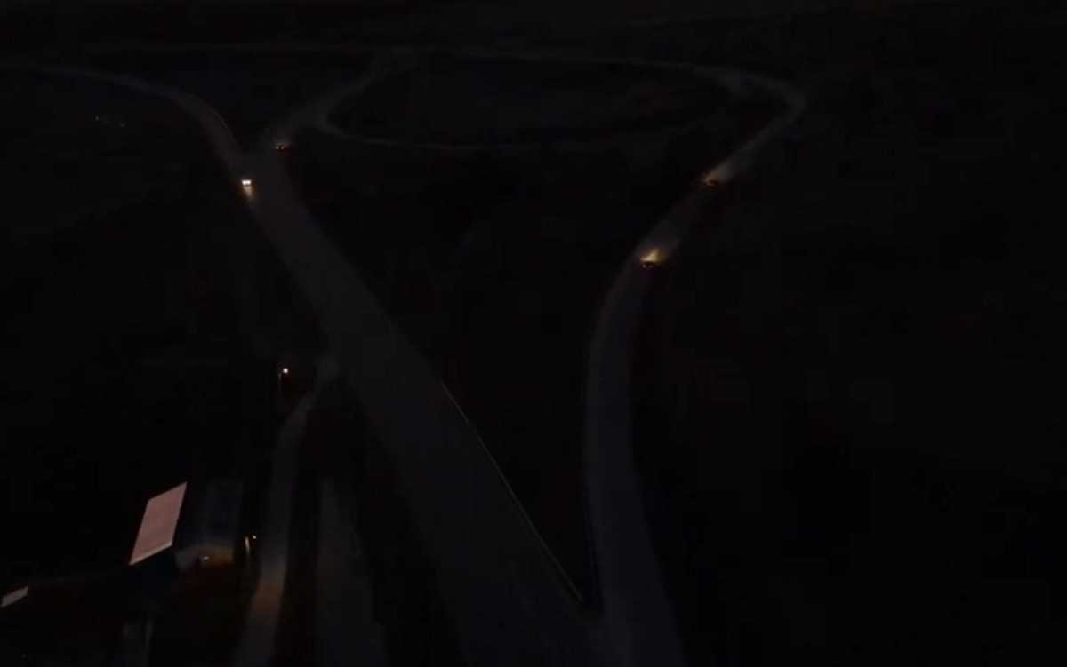 Κιλκίς: Σκοτάδι και οδήγηση υψηλού κινδύνου σε δρόμο δίχως φώτα – Οι αποκαλυπτικές εικόνες από drone
