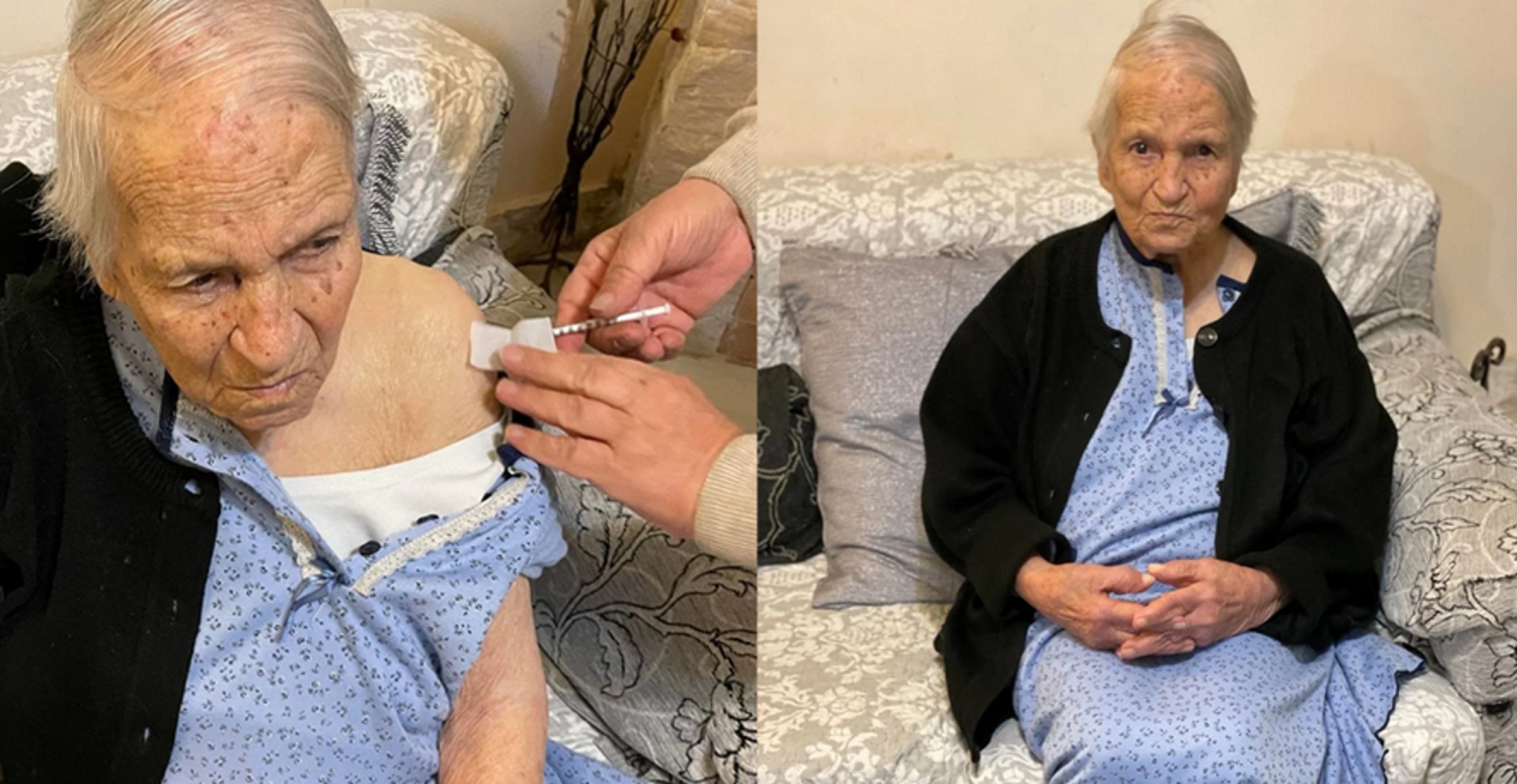 Βόλος: Γιαγιά 106 ετών έκανε το εμβόλιο για τον κορονοϊό και είχε ένα και μόνο προβληματισμό