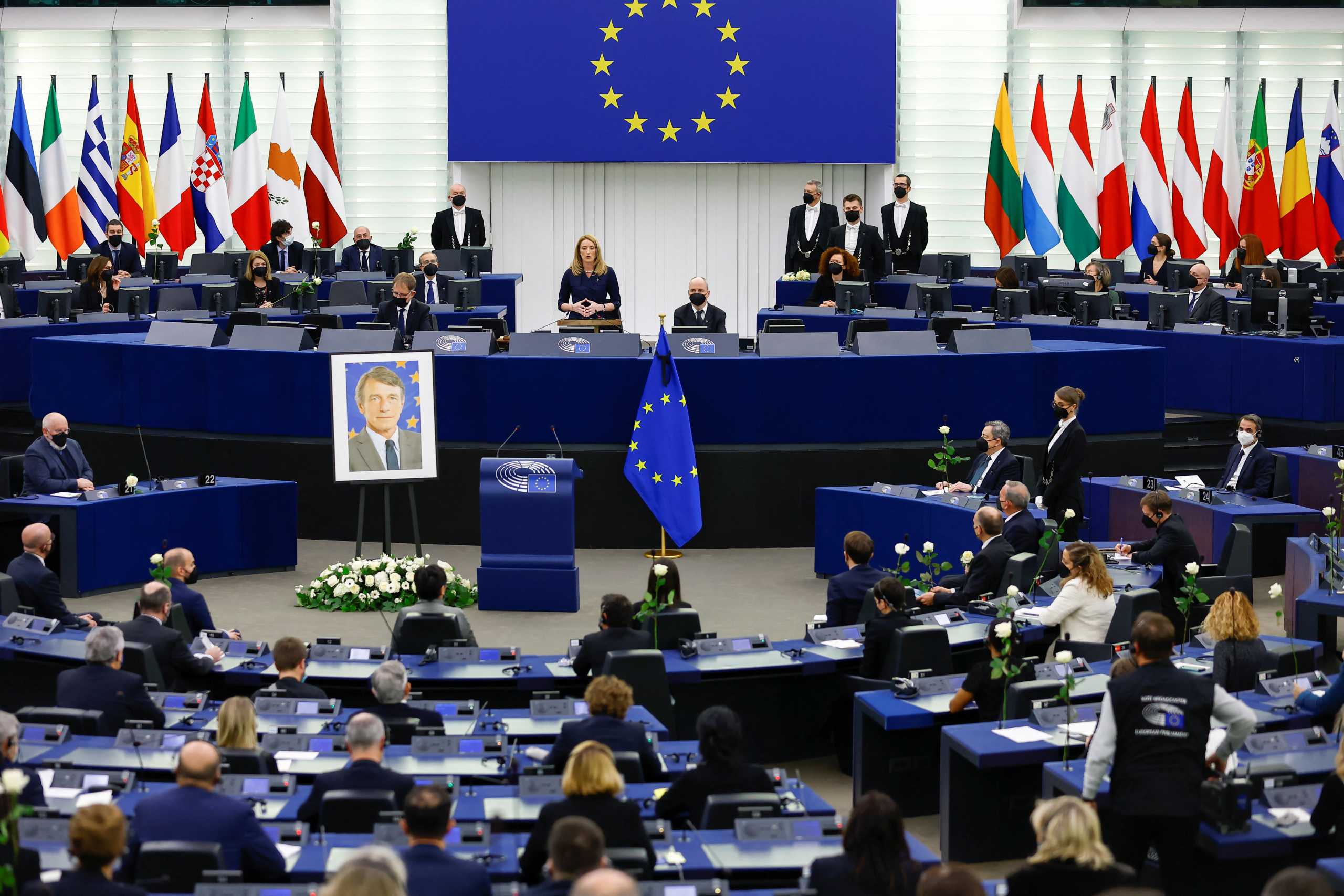 Ευρωβουλή: Νέα πρόεδρος η Ρομπέρτα Μετσόλα