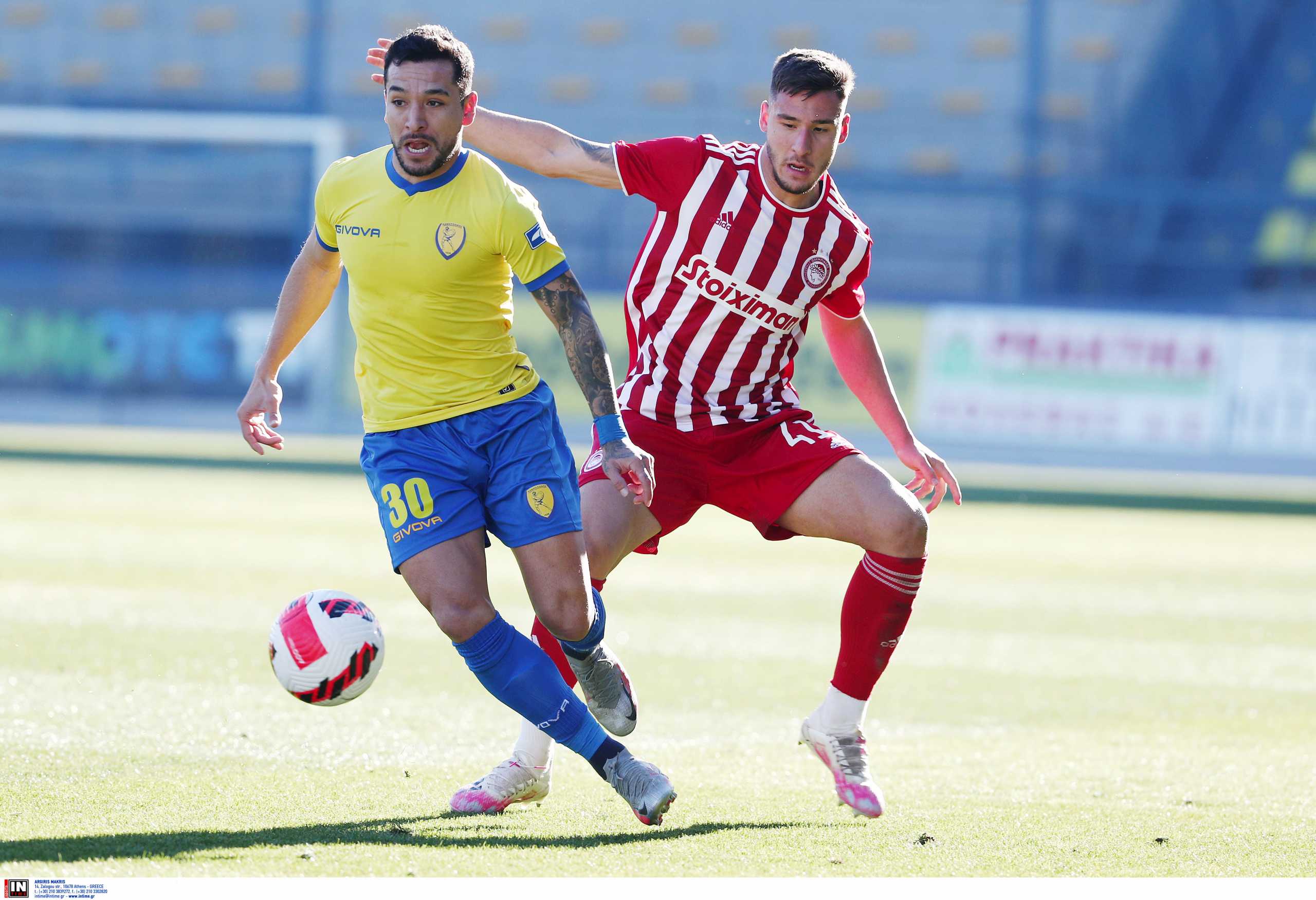 Παναιτωλικός – Ολυμπιακός 2-1 ΤΕΛΙΚΟ