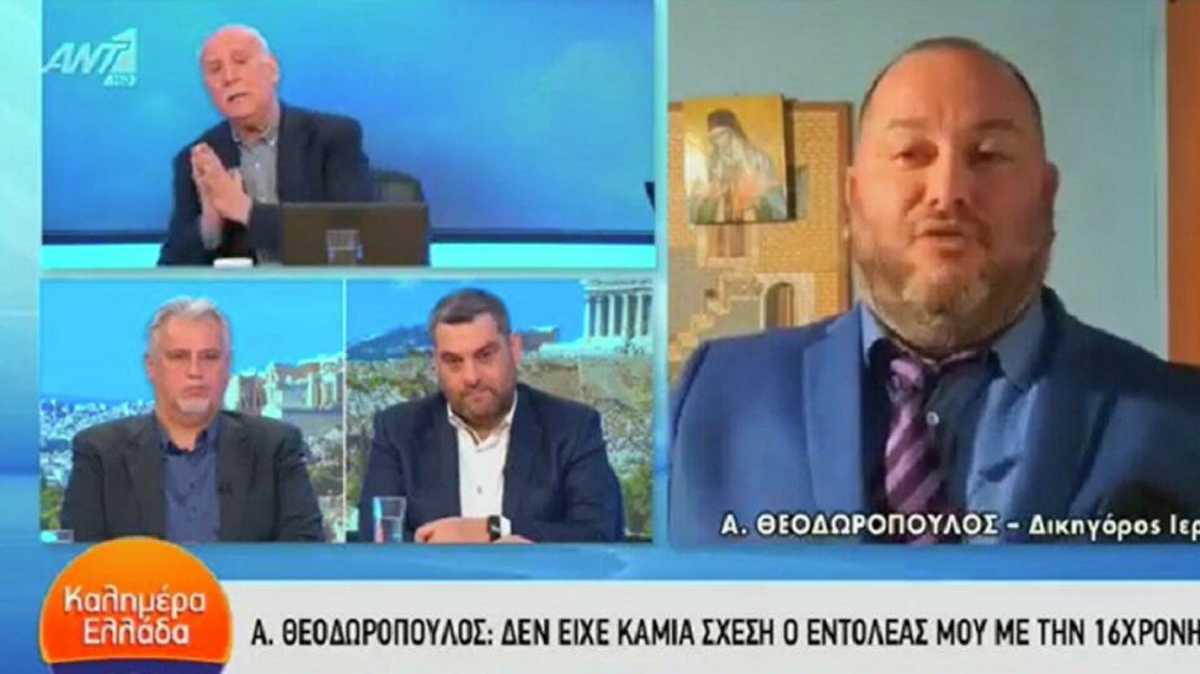 Βιασμός ανήλικης: Χαμός on air με τον Παπαδάκη και τον δικηγόρο του ιερέα – «Ντροπή σου, κόφτε τον»