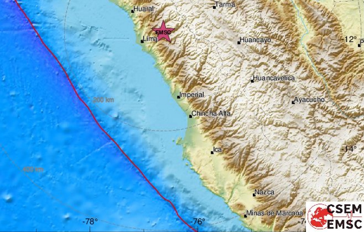 Περού: Σεισμός 5,6 βαθμών στην πρωτεύουσα Λίμα