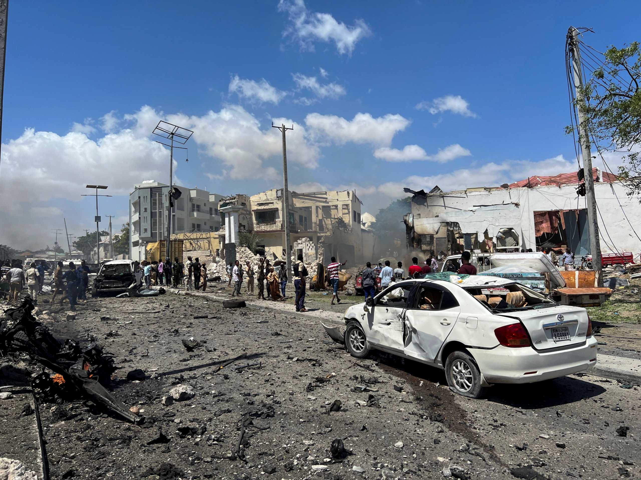 Σομαλία: 8 νεκροί από έκρηξη παγιδευμένου αυτοκινήτου στο Μογκαντίσου