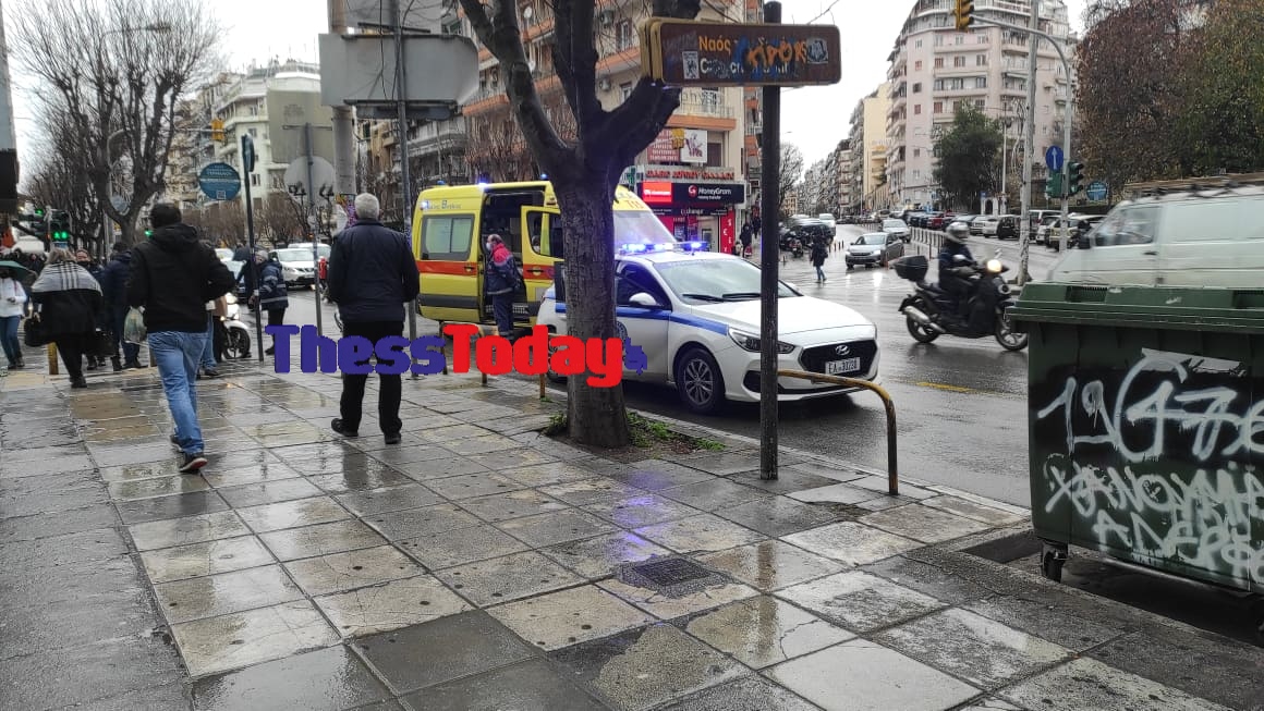 Θεσσαλονίκη: Τροχαίο στο κέντρο της πόλης – Ένας τραυματίας