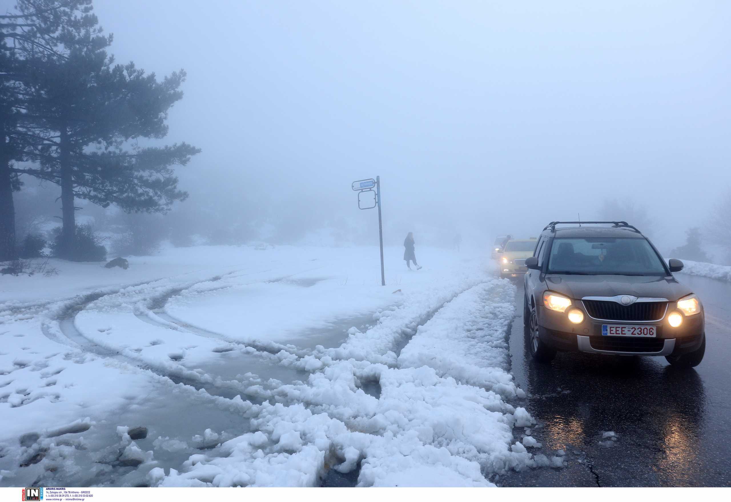 Καιρός αύριο: Χιόνια και χαμηλές θερμοκρασίες – Πού θα χτυπήσει η κακοκαιρία Διομήδης
