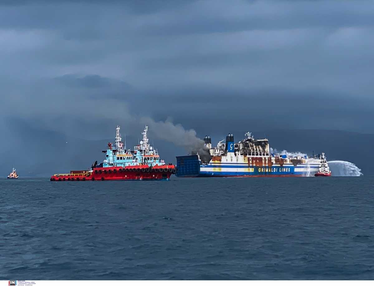 Euroferry Olympia: Μεταφέρεται στον Αστακό για να γίνουν με ασφάλεια οι έρευνες