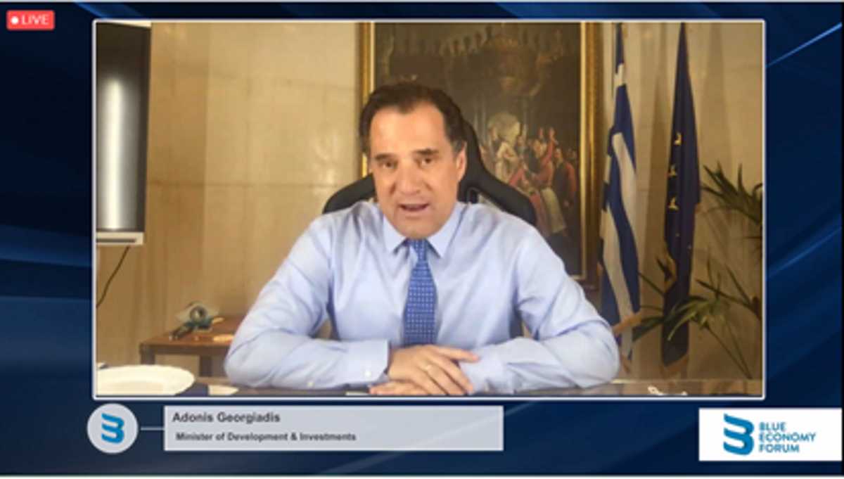 Άδωνις Γεωργιάδης: Επενδύουμε στη Γαλάζια Οικονομία – Εκτοξεύονται οι χρηματοδοτήσεις