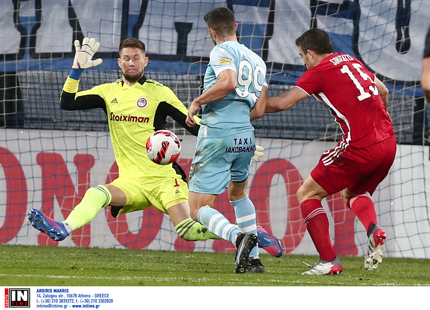 Superleague, Ιωνικός – Ολυμπιακός 0-3: Πέρασμα από τη Νίκαια με Βάτσλικ και γκολάρες