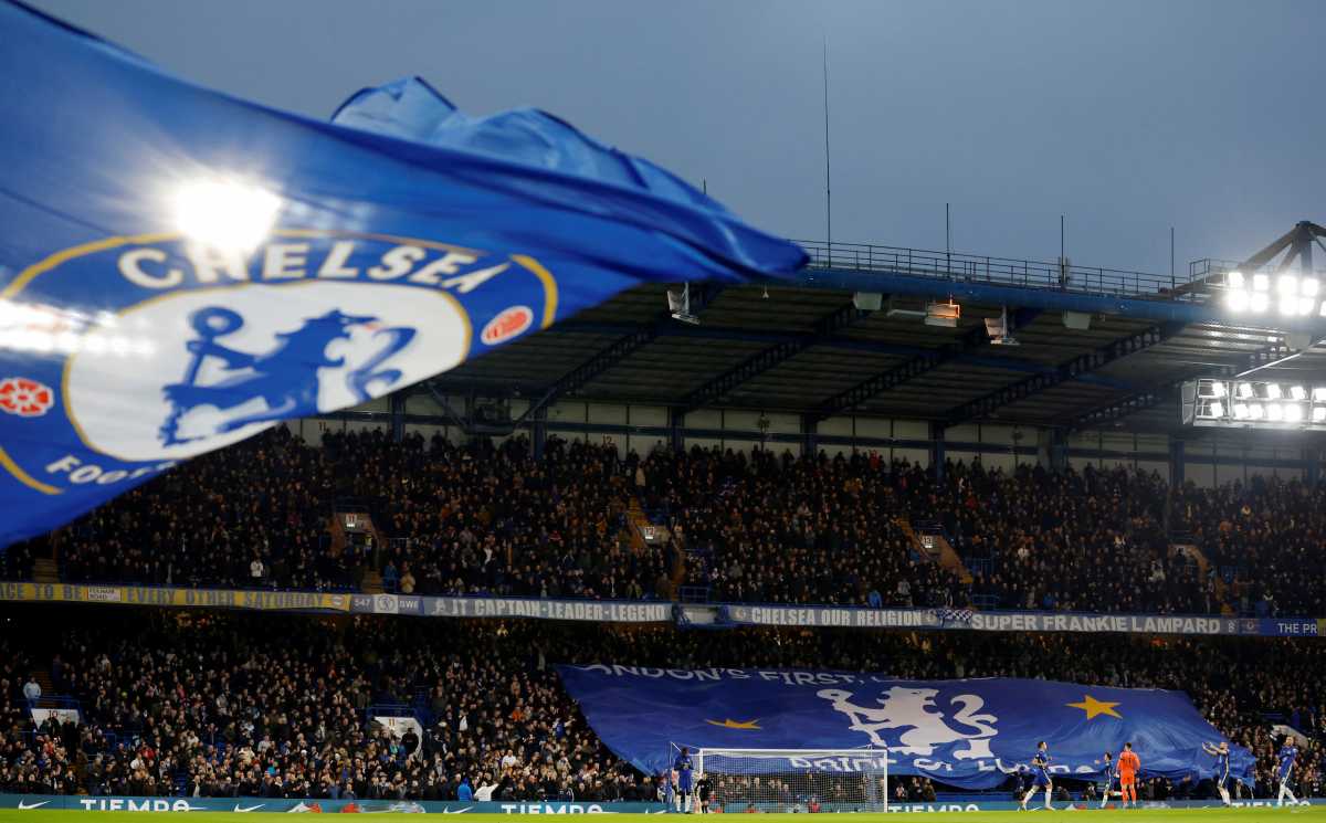 FILE PHOTO: Soccer Football - Premier League - Chelsea v Tottenham Hotspur - Stamford Bridge, London, Britain - January 23, 2022 General view inside the stadium before the match Action Images via Reuters