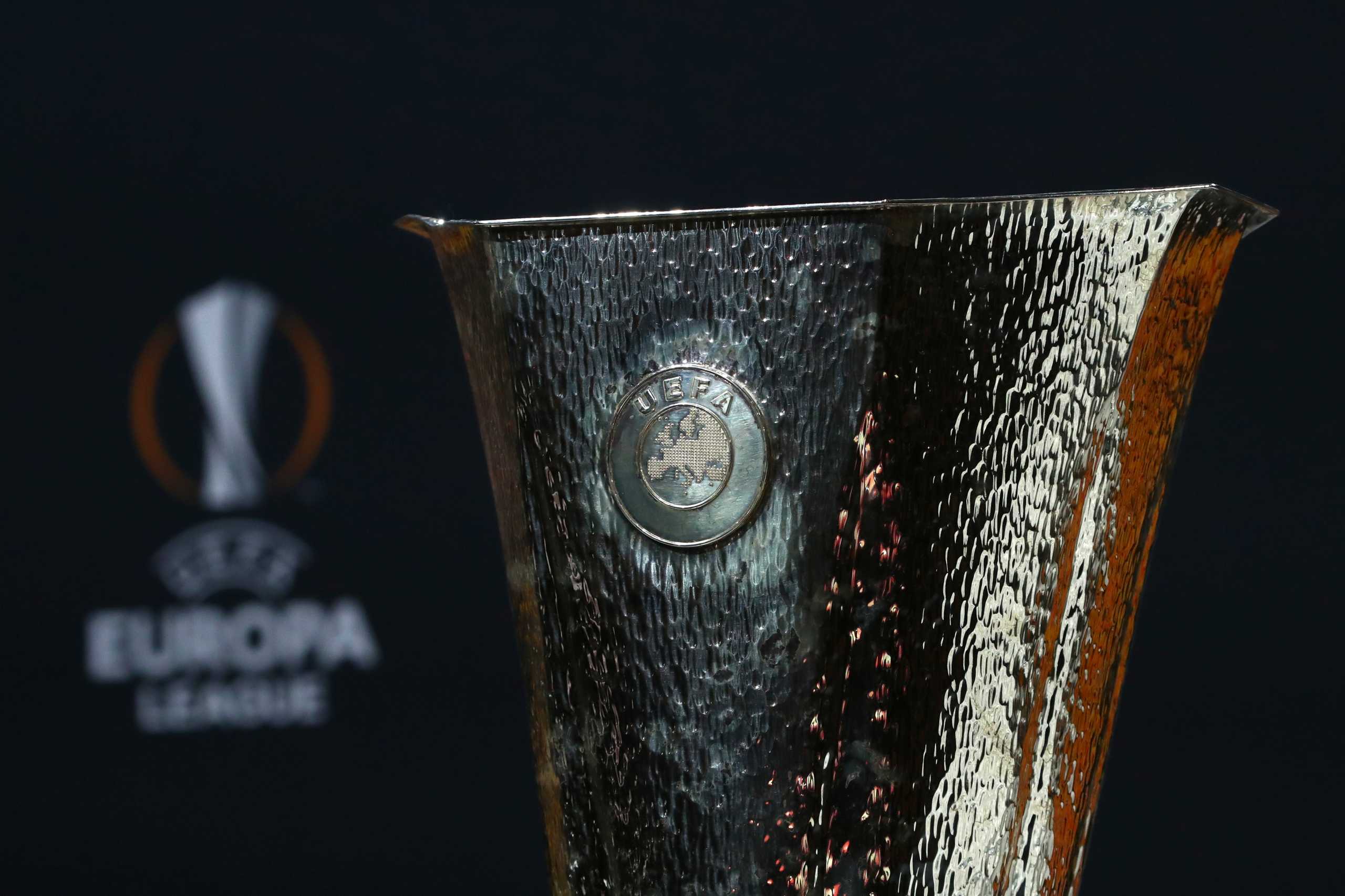Soccer Football - Europa League - Round of 32 draw - Nyon, Switzerland - December 16, 2019   General view of the trophy before the draw   REUTERS