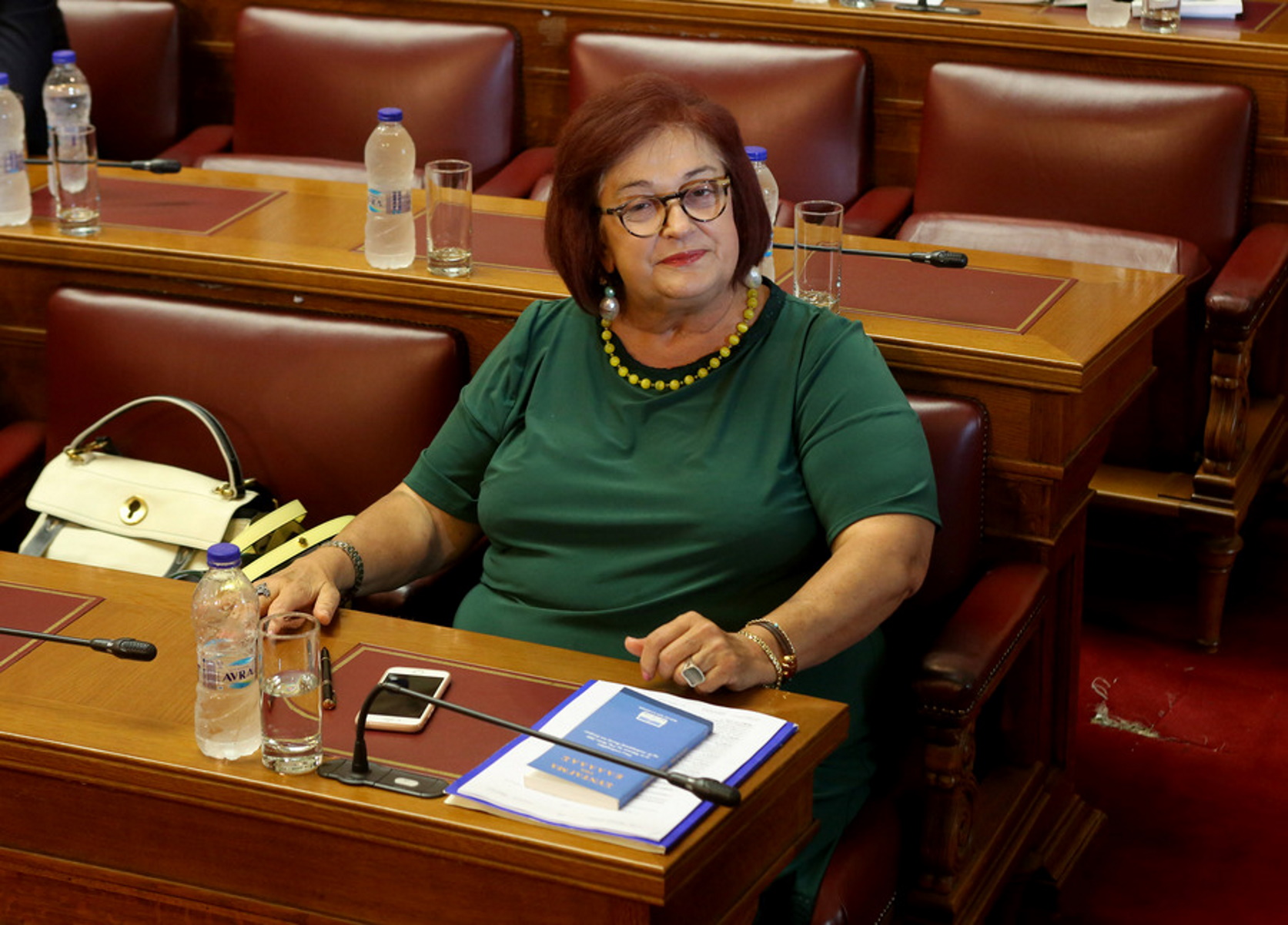 Η βουλευτής της ΝΔ Μαριέττα Γιαννάκου συμμετέχει στην  επιτροπή αναθεώρησης του συντάγματος που συνεδριάζει με θέμα ημερήσιας διάταξης: Συζήτηση επί της πρώτης θεματικής ενότητας (άρθρα 3 και 13 Συντάγματος), την Πέμπτη 26 Σεπτεμβρίου 2019, στην  Αίθουσα Γερουσίας της Βουλής. ΑΠΕ-ΜΠΕ