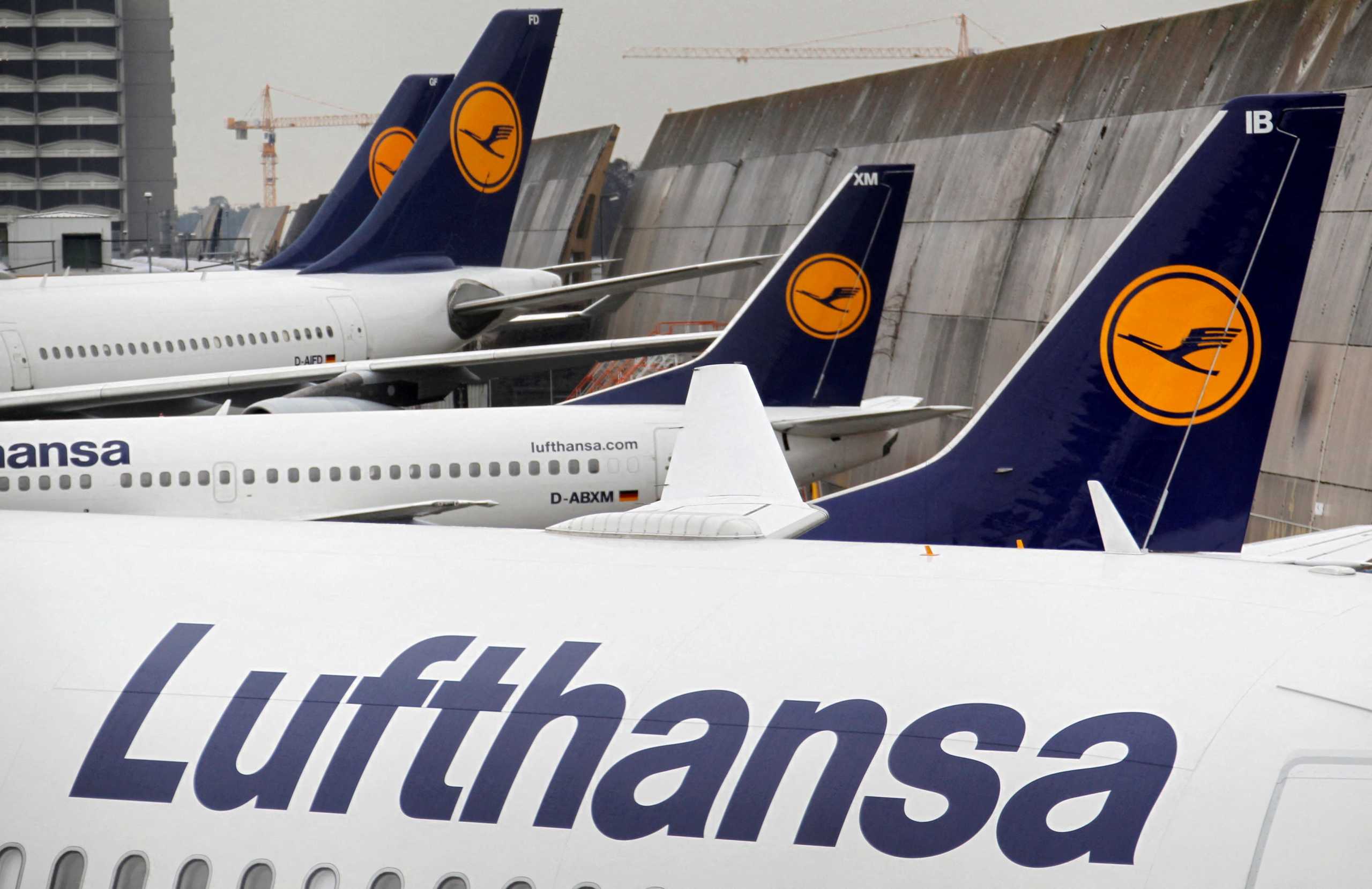 Η Lufthansa ακυρώνει την Παρασκευή (02/09) 800 πτήσεις λόγω απεργίας των πιλότων