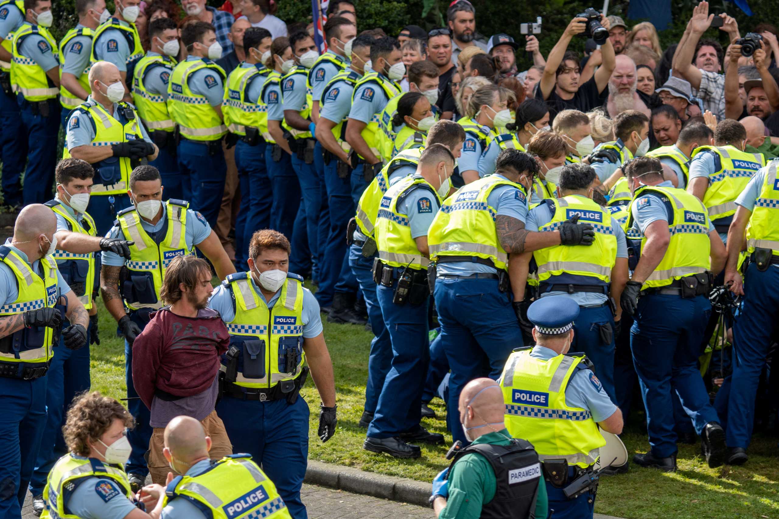 Νέα Ζηλανδία: Επεισόδια και τραυματίες στις διαδηλώσεις για τα μέτρα κατά του κορονοϊού