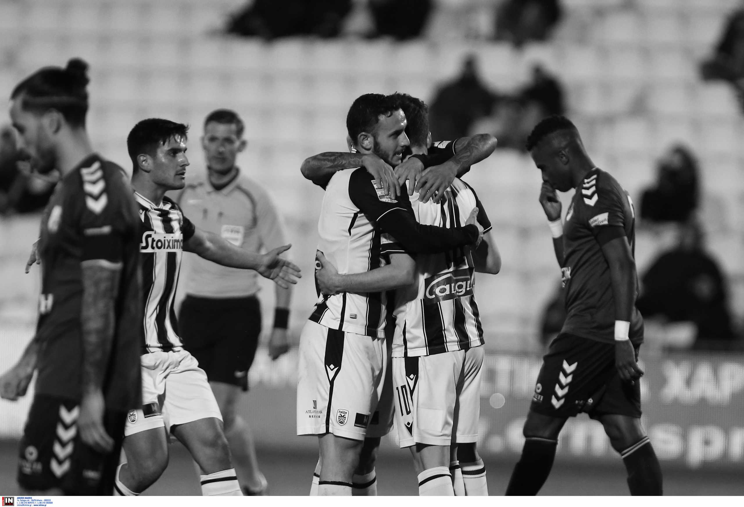 Superleague 1, Απόλλων Σμύρνης – ΠΑΟΚ 0-2: «Αγχώθηκαν» αλλά πέρασαν από τη Ριζούπολη οι Θεσσαλονικείς