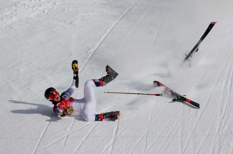 Χειμερινοί Ολυμπιακοί Αγώνες: Άσχημη πτώση για Νίνα Ο’ Μπράιεν στο γιγαντιαίο σλάλομ, αποχώρησε με φορείο