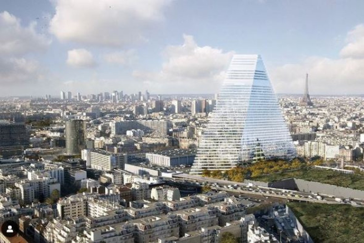 Ξεκίνησε η ανέγερση του τριγωνικού ουρανοξύστη Tour Triangle στο Παρίσι – Θα έχει ύψος 180 μέτρα