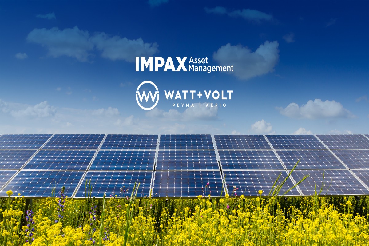 Ενέργεια: Watt+Volt και Impax Asset Management δημιουργούν φωτοβολταϊκά πάρκα στην Ελλάδα