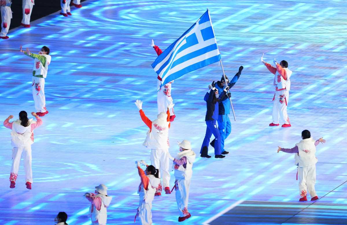 Χειμερινοί Ολυμπιακοί Αγώνες: Η είσοδος της Ελλάδας στην Τελετή Έναρξης – ΦΩΤΟ