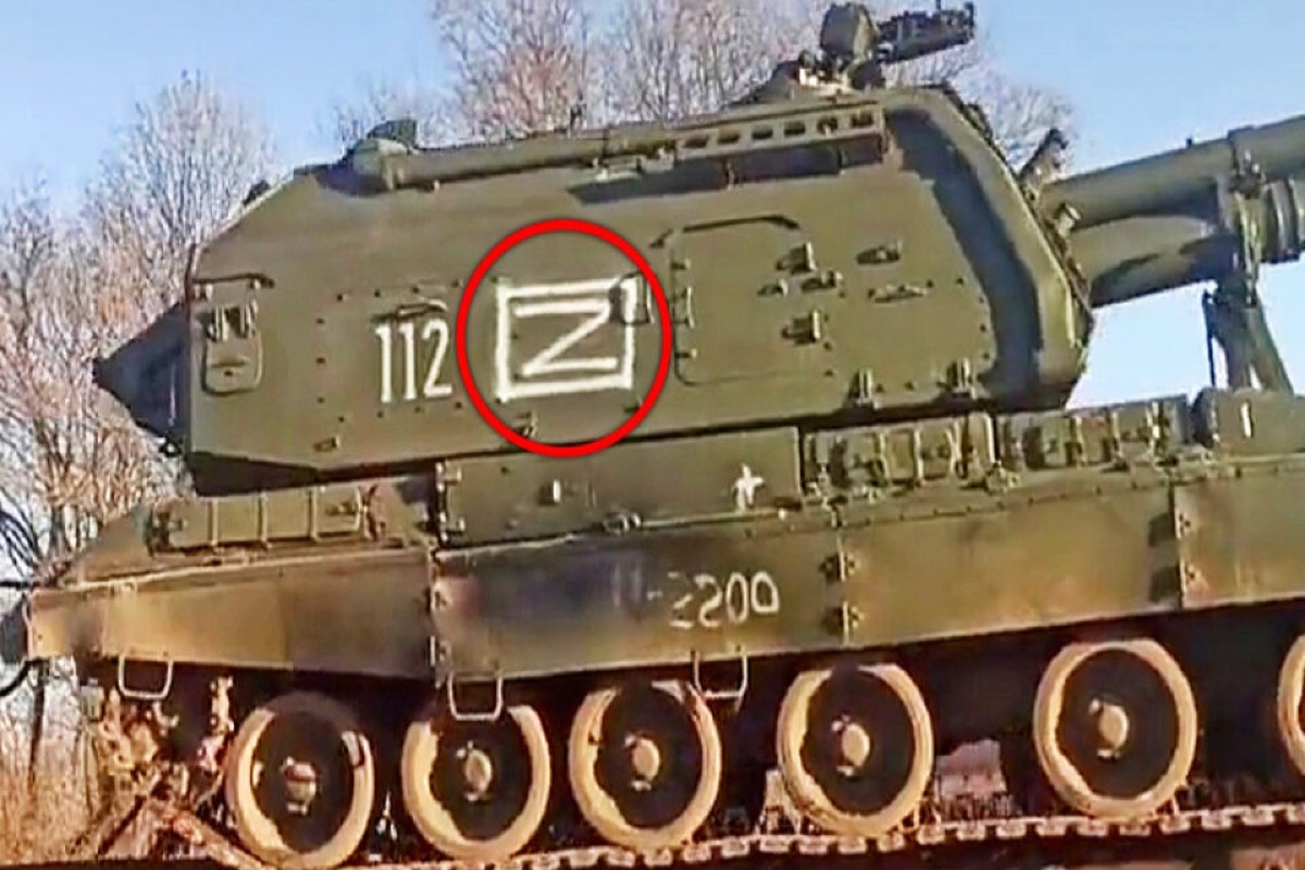 Ουκρανία: Το μυστηριώδες «Ζ» στα άρματα μάχης της Ρωσίας – Τα σενάρια για τον συμβολισμό του