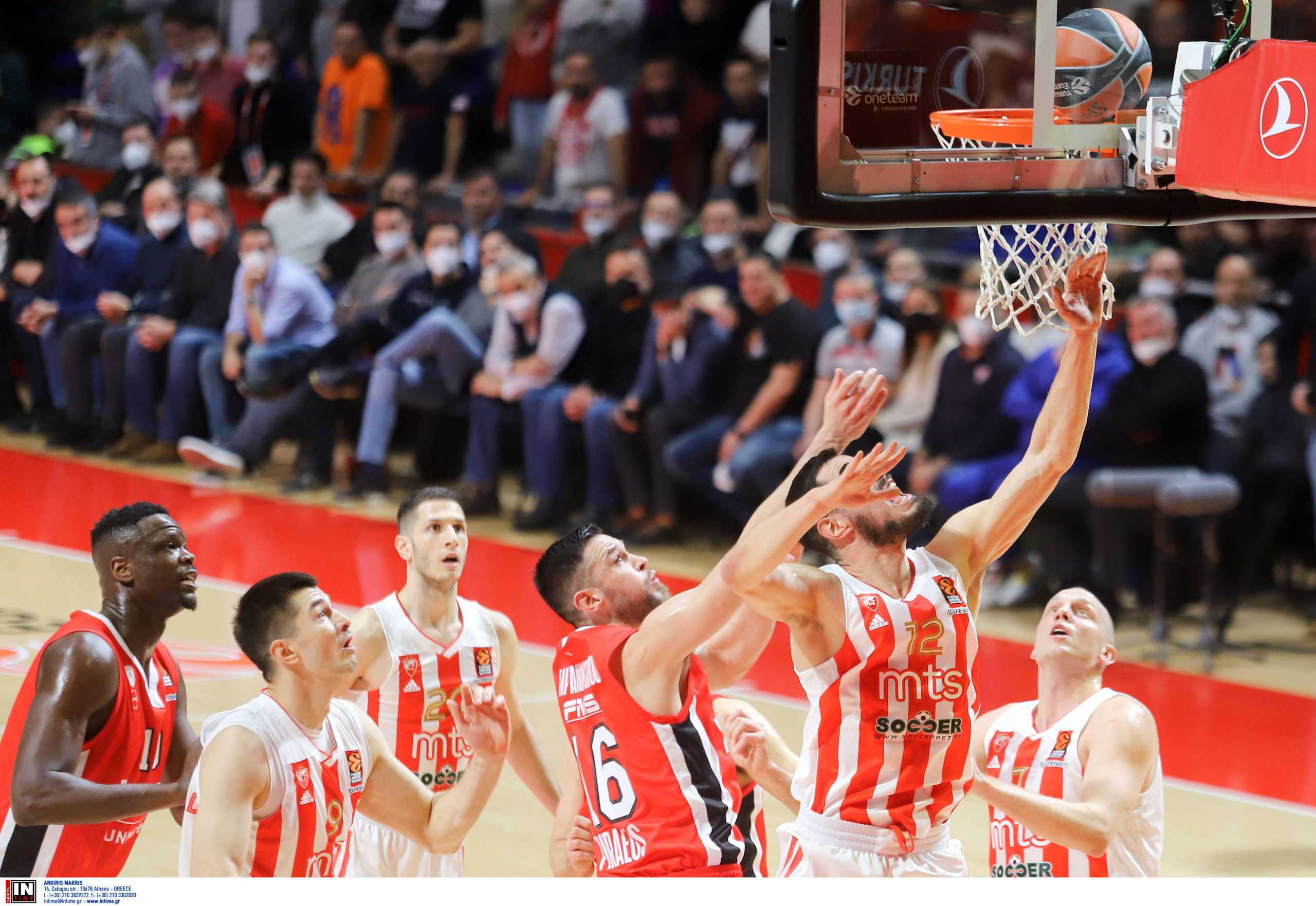 Euroleague, Ούνικς Καζάν – Ερυθρός Αστέρας 77-84: Χαμογέλασε ο Ολυμπιακός