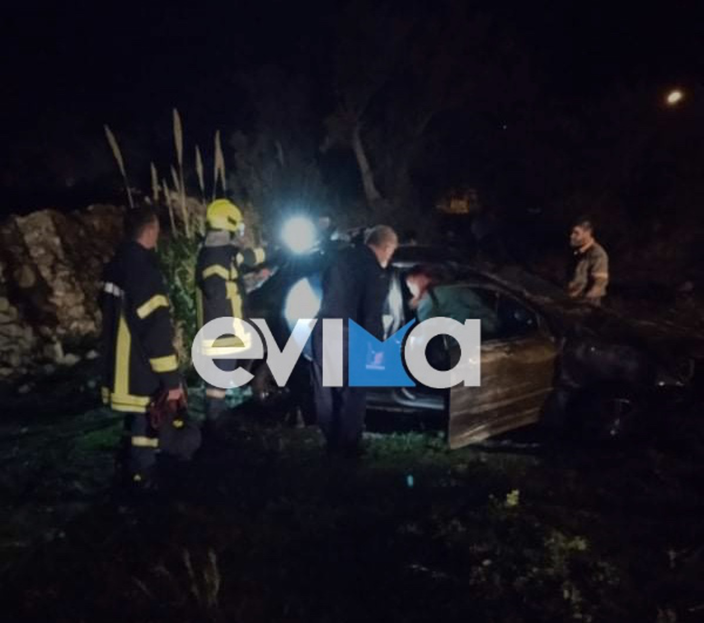 Εύβοια: Αυτοκίνητο έπεσε από γέφυρα στα Πολιτικά