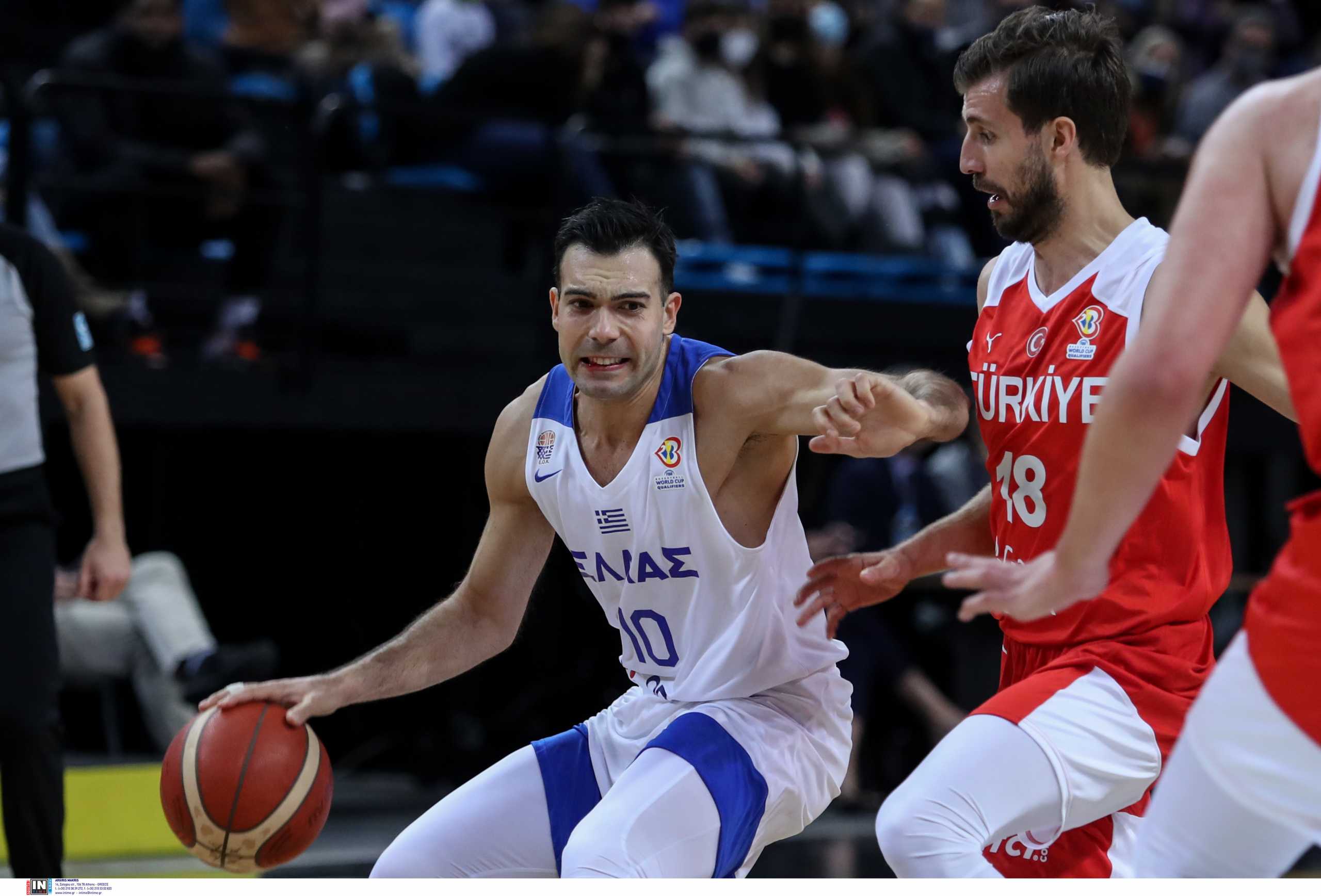 Ελλάδα – Τουρκία LIVE για τα προκριματικά του Παγκοσμίου Κυπέλλου μπάσκετ