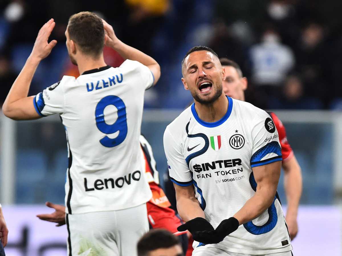 Serie A: Η Ίντερ έμεινε στο 0-0 με την Τζένοα και επέστρεψε το «δώρο» στη Μίλαν