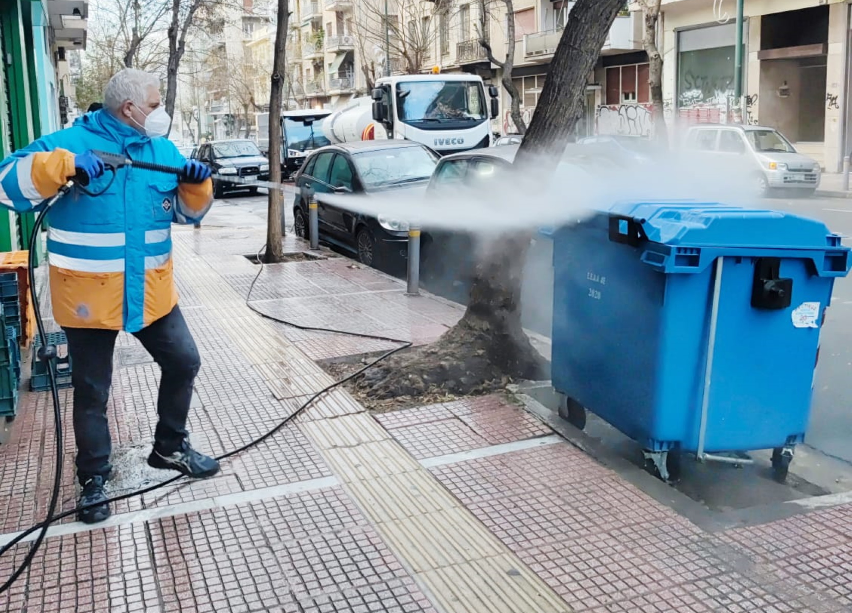 Δήμος Αθηναίων: Επιχείρηση καθαριότητας στην Κυψέλη