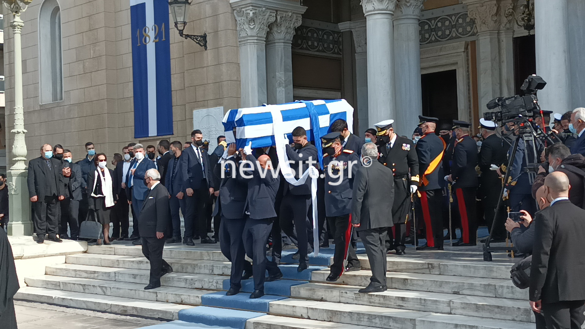 Χρήστος Σαρτζετάκης: Τελευταίο αντίο στον πρώην Πρόεδρο της Δημοκρατίας