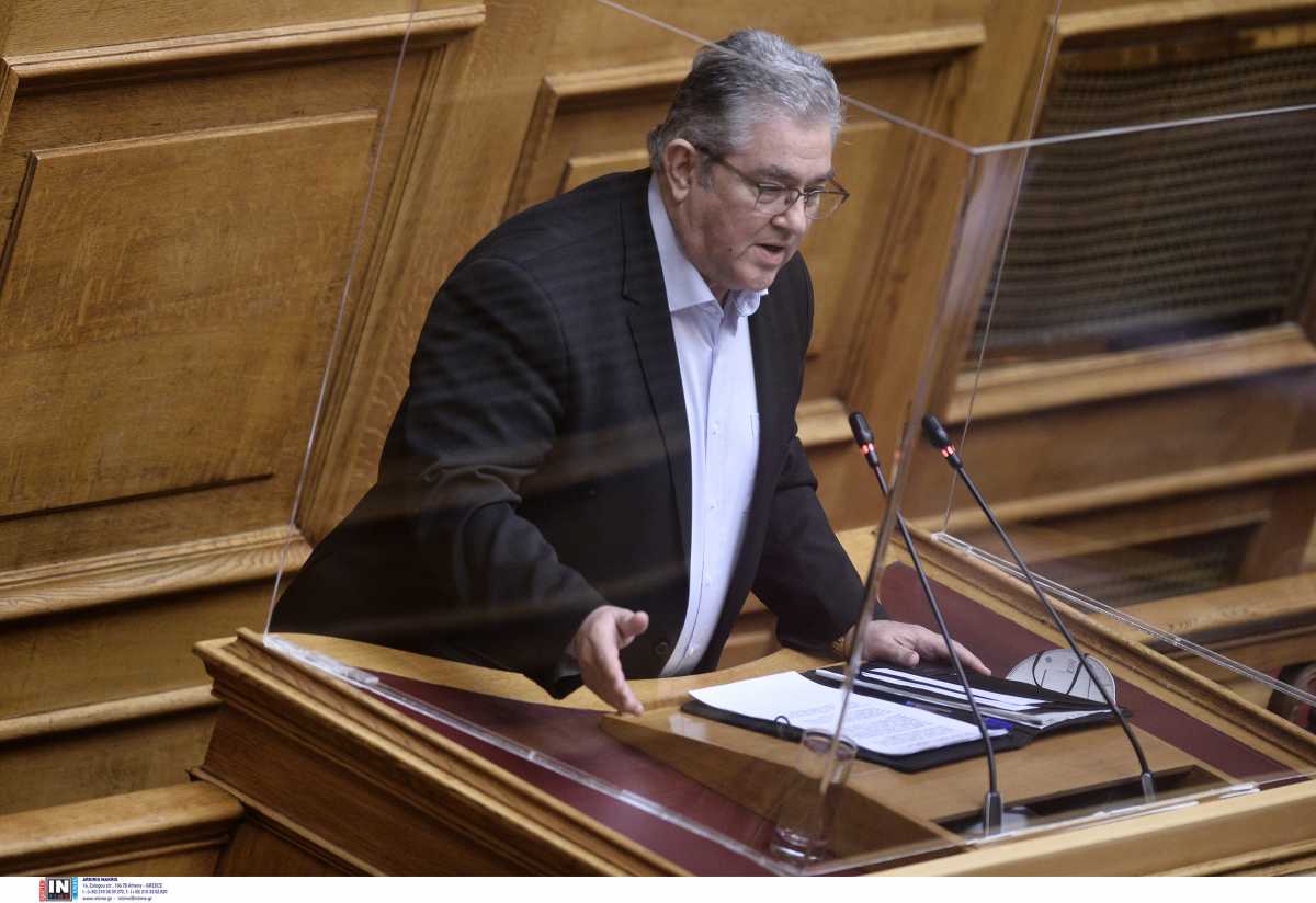 Δημήτρης Κουτσούμπας: Η ψευτο-αντιπαράθεση ΝΔ-ΣΥΡΙΖΑ για τη «λίστα Πέτσα» κρύβει τα πραγματικά προβλήματα
