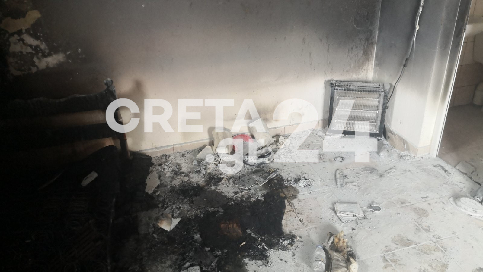 Κρήτη: «Λαμπάδιασε» από σόμπα ο ηλικιωμένος που βρέθηκε απανθρακωμένος στο σπίτι του