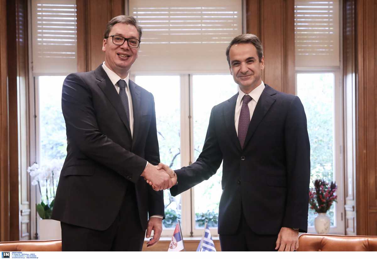 Κυριάκος Μητσοτάκης σε Αλεξάνταρ Βούτσιτς: Ο βασικός στόχος της Ελλάδος είναι η μεγιστοποίηση της ενεργειακής ασφάλειας