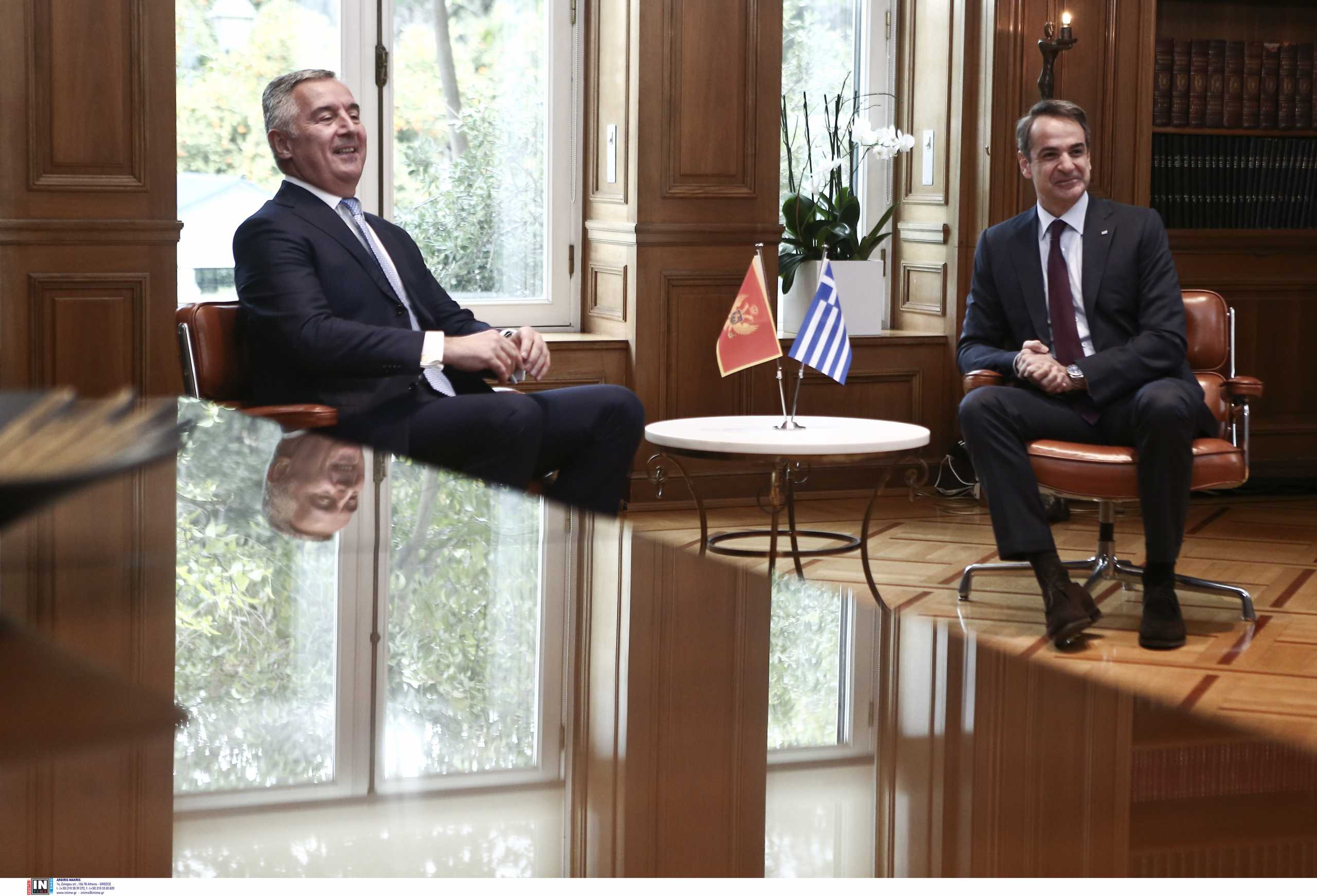 Κυριάκος Μητσοτάκης – Μίλο Τζουκάνοβιτς: Ενίσχυση της συνεργασίας σε οικονομία, τουρισμό και ενέργεια