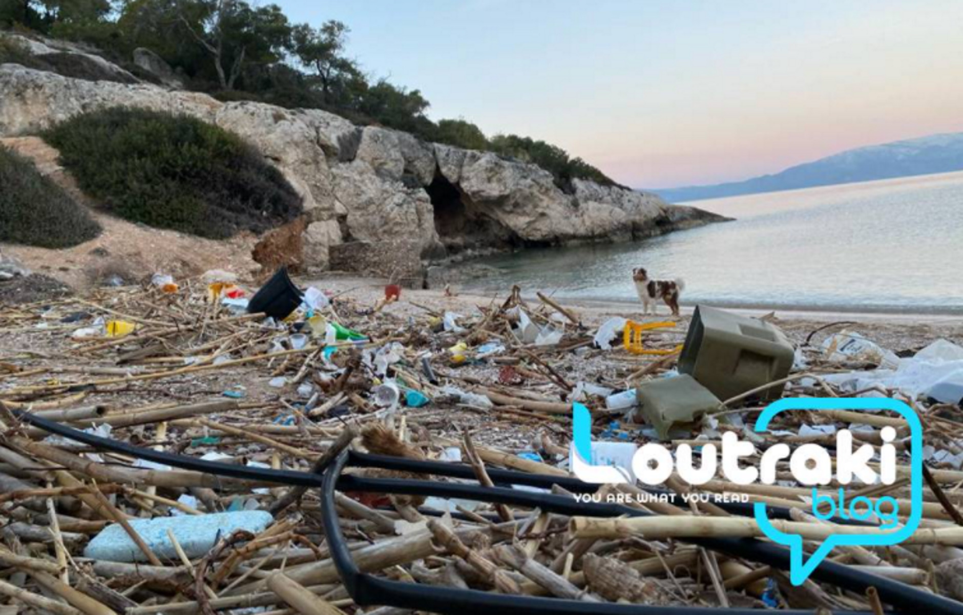 Λουτράκι: Καθάρισαν ολόκληρη την παραλία από σκουπίδια – Το καλό παράδειγμα τουριστών από την Ελβετία