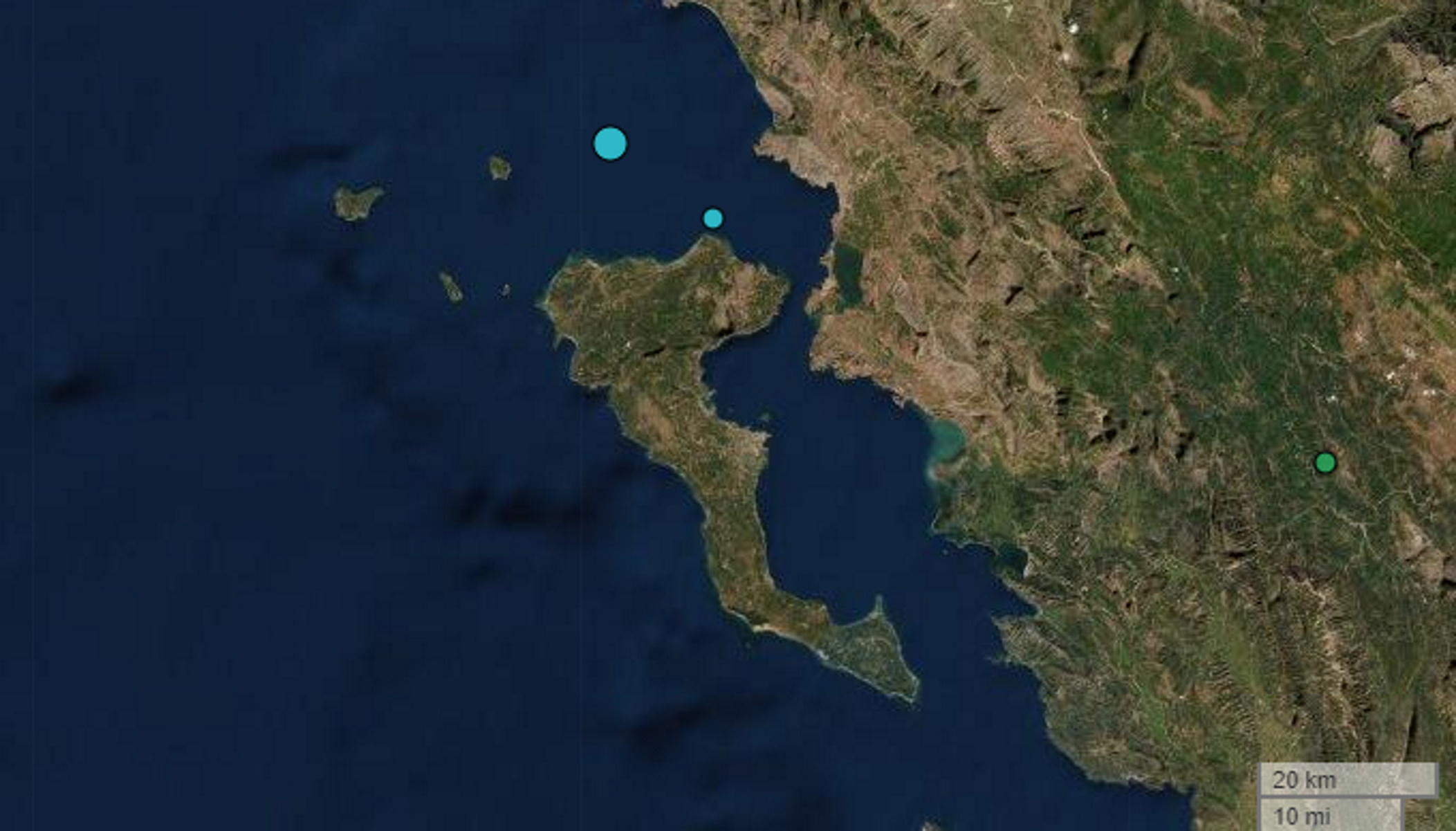 Σεισμός κοντά στην Κέρκυρα – Ταρακουνήθηκαν οι Οθωνοί