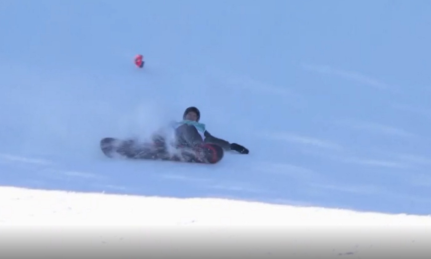 Σοκαριστική πτώση με snowboard στους Χειμερινούς Ολυμπιακούς Αγώνες