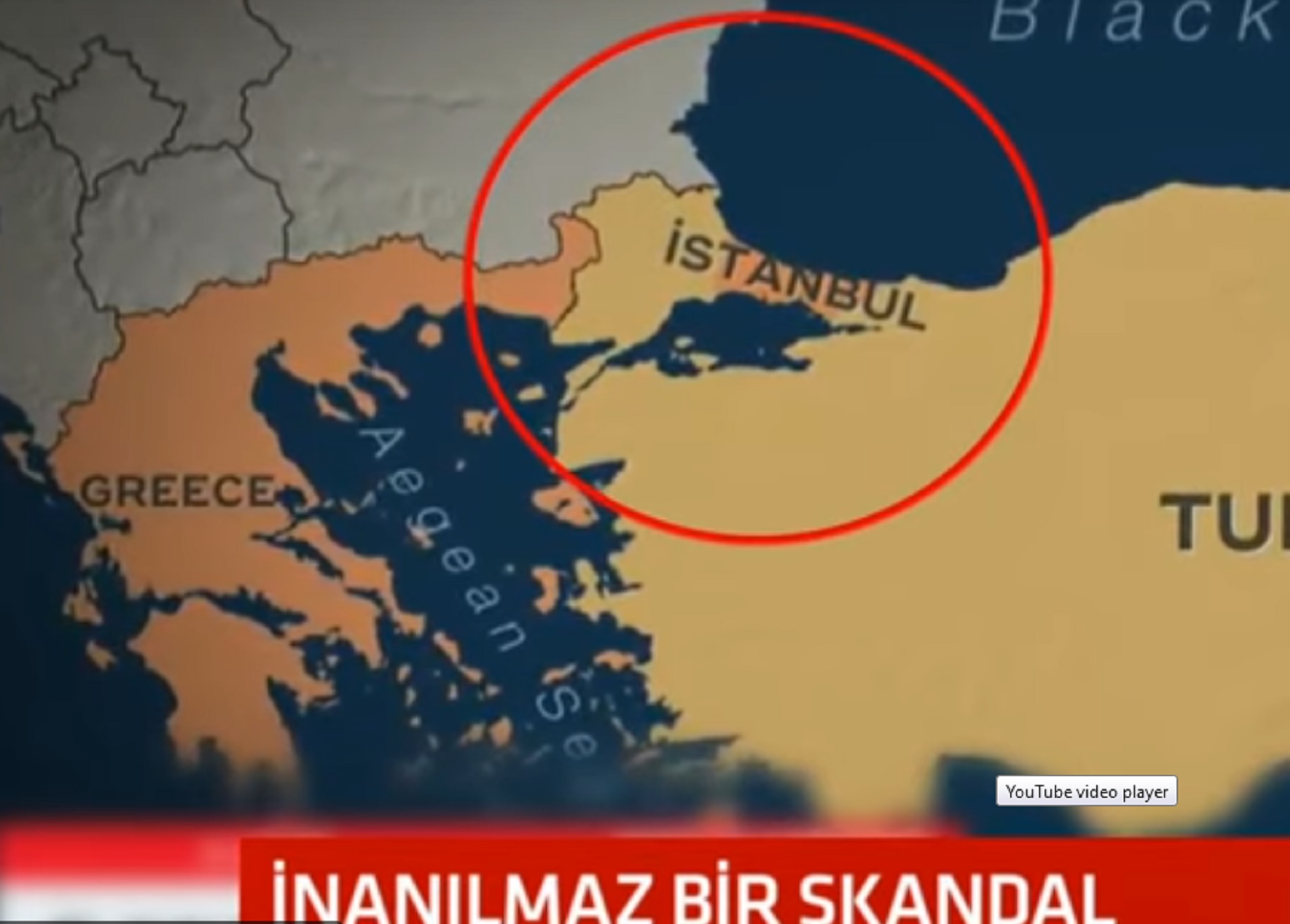 Τουρκία εναντίον του CBS:  Έδειξε ελληνική την Κωνσταντινούπολη σε χάρτη