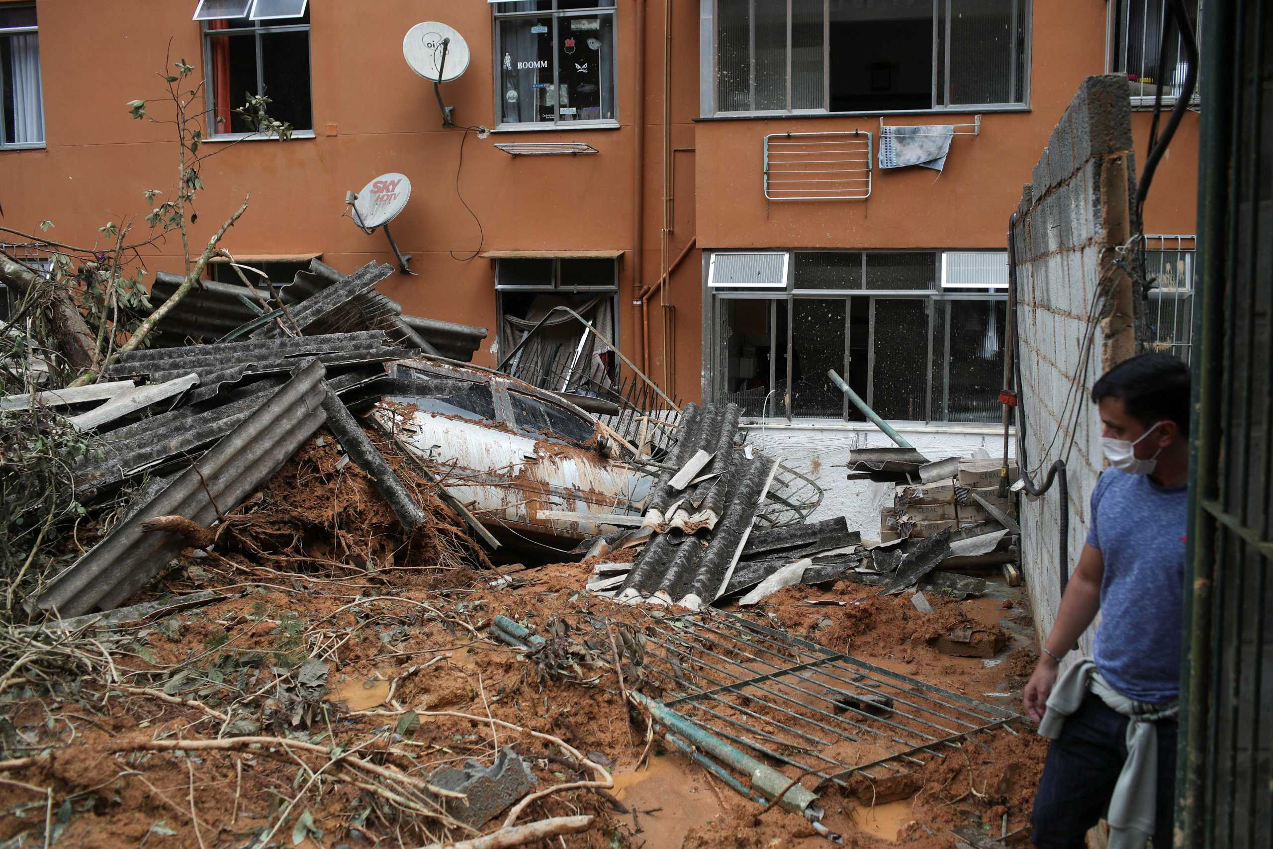 Βραζιλία: 186 νεκροί από τις κατολισθήσεις και πλημμύρες στην Πετρόπολις – Δεκάδες αγνοούμενοι