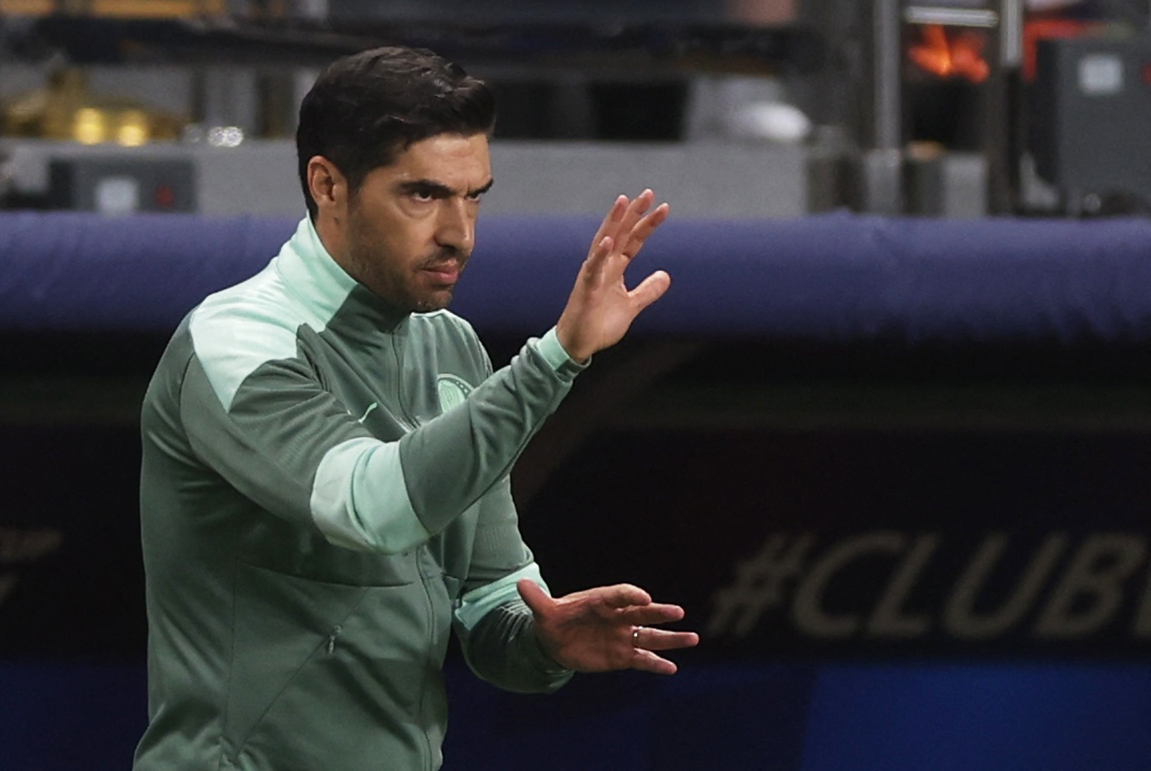 Soccer Football - Club World Cup - Final - Chelsea v Palmeiras - Mohammed Bin Zayed Stadium, Abu Dhabi, United Arab Emirates - February 12, 2022 Palmeiras coach Abel Ferreira REUTERS