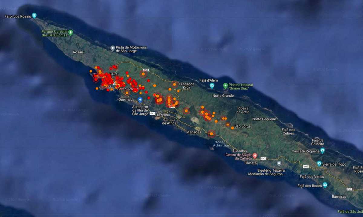 Αζόρες: Σείονται από σεισμούς που μπορεί να «ξυπνήσουν» ενεργά ηφαίστεια των νησιών