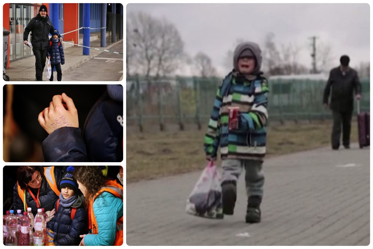 Πόλεμος στην Ουκρανία: Μικρά παιδιά περνάνε μόνα τους τα σύνορα – 11χρονος ταξίδεψε με ένα τηλέφωνο γραμμένο στο χέρι