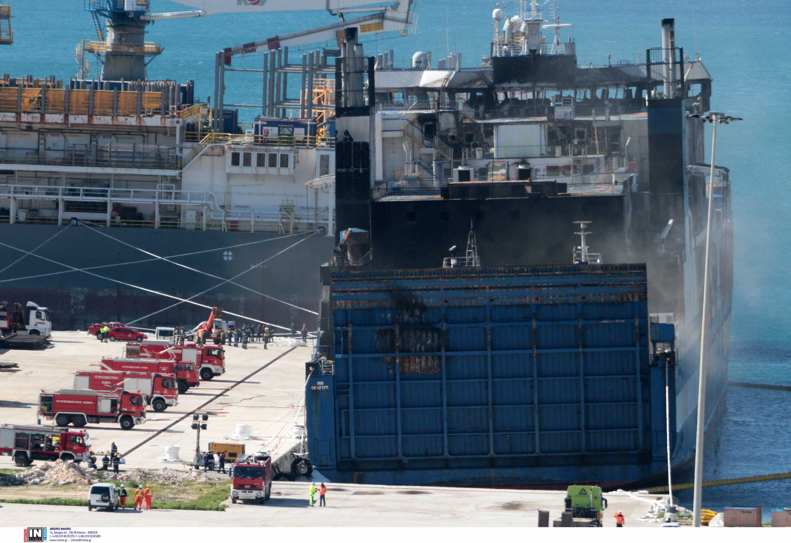 Euroferry Olympia: Ολοκληρώθηκε η απάντληση καυσίμων από τις δεξαμενές του πλοίου