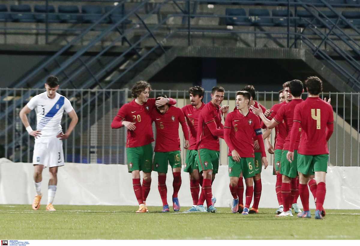 Ελλάδα – Πορτογαλία 0-4: Έχασε την πρώτη θέση η Εθνική U21