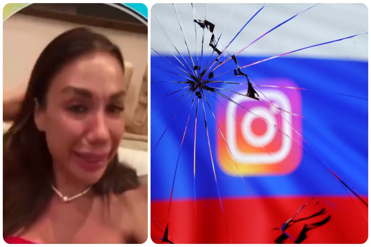 Πόλεμος στην Ουκρανία: Influencer στη Ρωσία πλαντάζει στο κλάμα γιατί κλείνει το Instagram στη χώρα