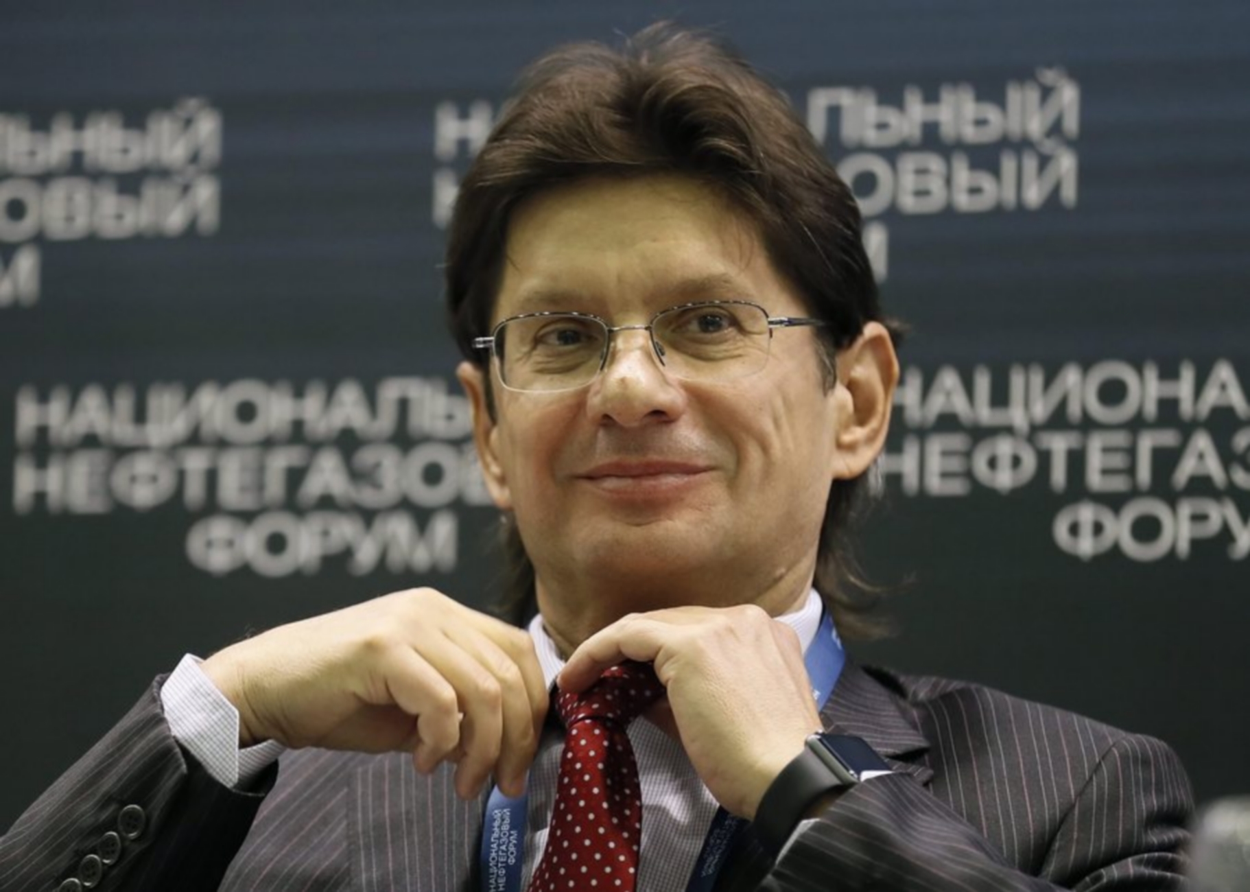 epa05267081 Leonid Fedun, Russian billionaire businessman with estimated wealth in 2016 as 4.8 billion US dollars, attends  the National Oil and Gas Forum at the 16th Neftegaz International Exhibition in Moscow, Russia, 19 April 2016. The National Oil and Gas Forum is the first national-level business event in the modern history of Russia, organised by the Russian Ministry of Energy.  EPA