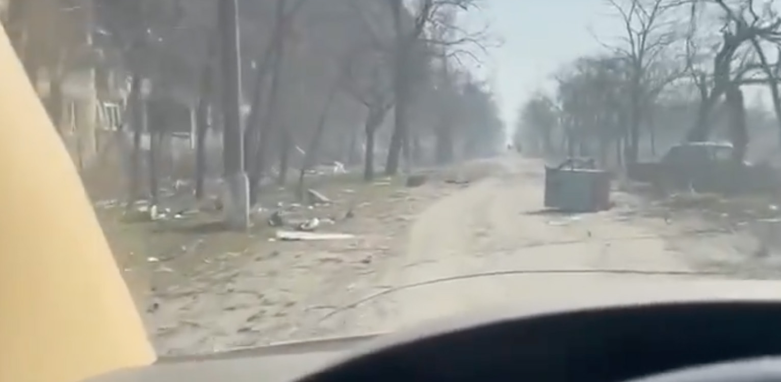 Μαριούπολη: Νεκρή πόλη – Βίντεο που αποτυπώνει την καταστροφή