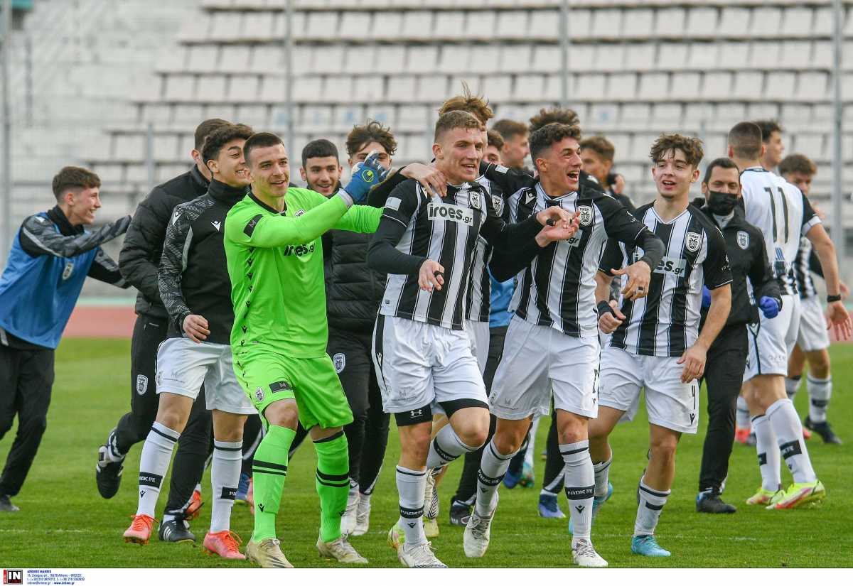 Superleague, Άρης – ΠΑΟΚ 0-2: Πρωταθλητής Ελλάδας στην Κ-17 με δυο γκολ στην παράταση