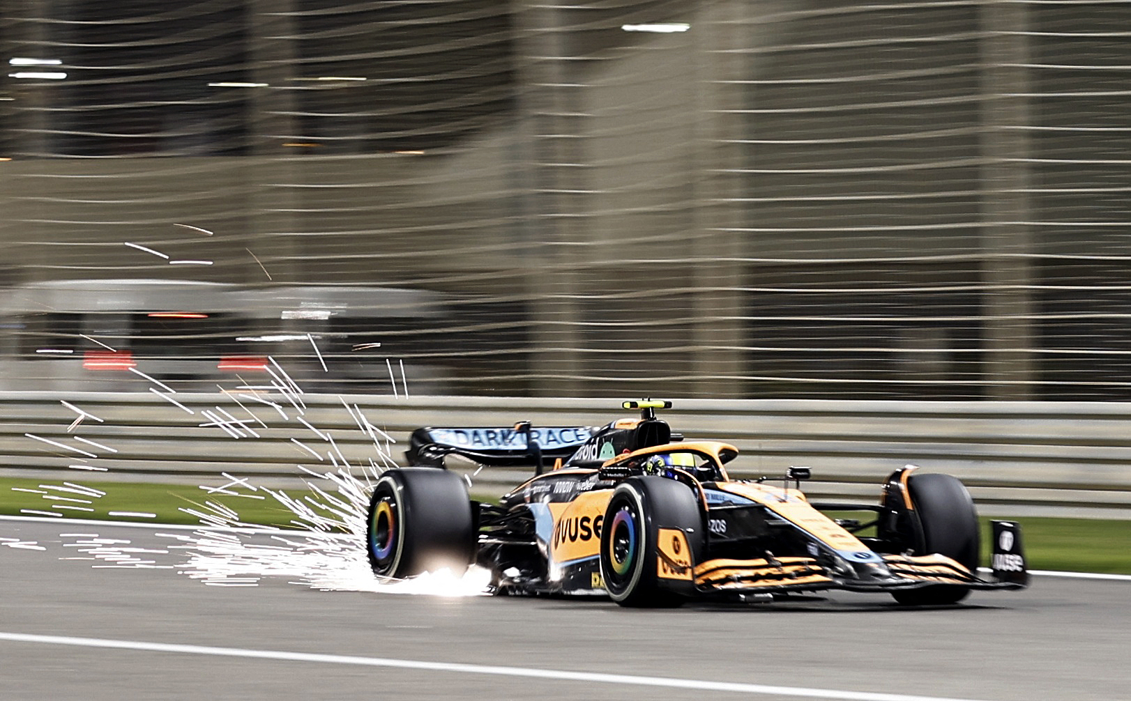 Formula One F1 - Bahrain Grand Prix - Bahrain International Circuit, Sakhir, Bahrain - March 20, 2022 McLaren's Daniel Ricciardo in action during the race REUTERS
