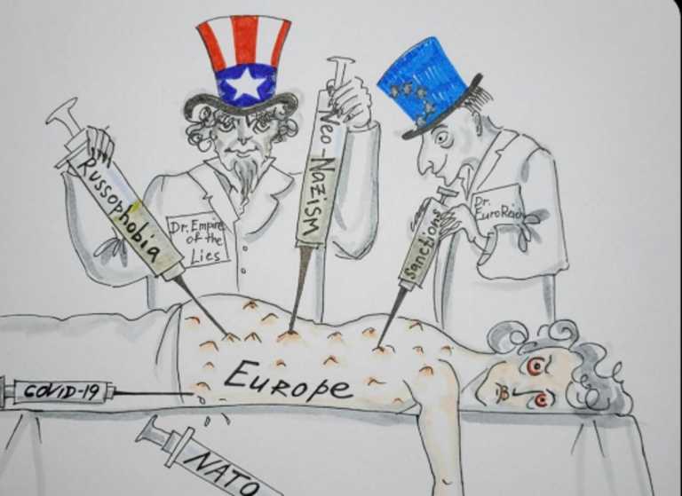 Προκλητικό σκίτσο της Ρωσικής πρεσβείας στο Παρίσι προκαλεί την έντονη αντίδραση του Γαλλικού ΥΠΕΞ